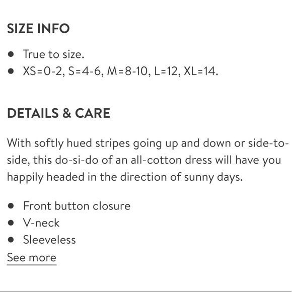 NWT lucky brand Luna cotton sun maxi dress striped summer tiered empire waist - Picture 14 of 15